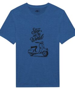 T-shirt Uomo Streetwear Stampa Scooter Vintage - Klothero