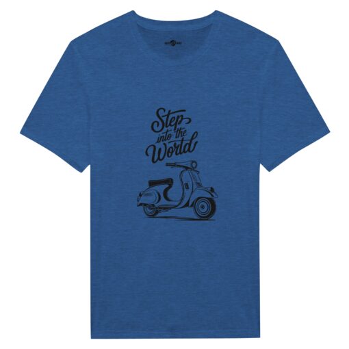 T-shirt Uomo Streetwear Stampa Scooter Vintage - Klothero