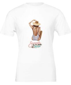 T-shirt Donna " Summer” - Maglia in Cotone - Klothero