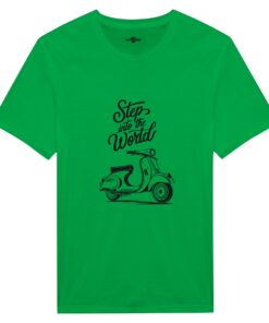 T-shirt Uomo Streetwear Stampa Scooter Vintage - Klothero