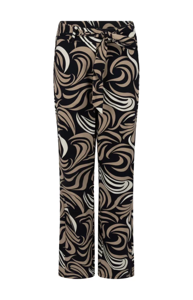 Leggings Zoso Zoso Travel Broek Zwart Broek Tricot Hope Zoso Zwart