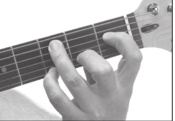 A7♭5(♯9) chord — a hand playing it on the guitar fretboard