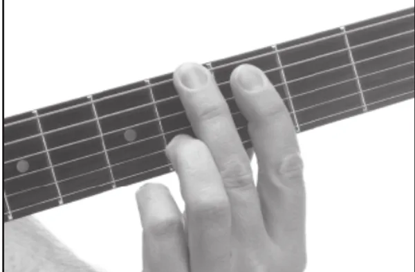 A♭maj13 chord — a hand playing it on the guitar fretboard