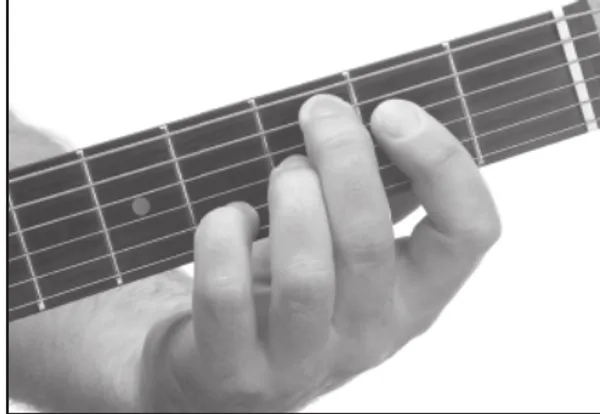 C7♭5(♯9) chord — a hand playing it on the guitar fretboard