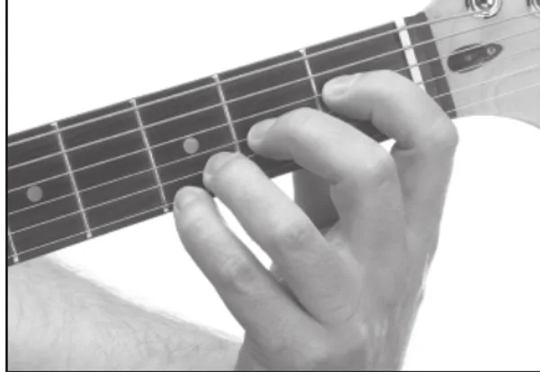 Cm6/9 chord — a hand playing it on the guitar fretboard
