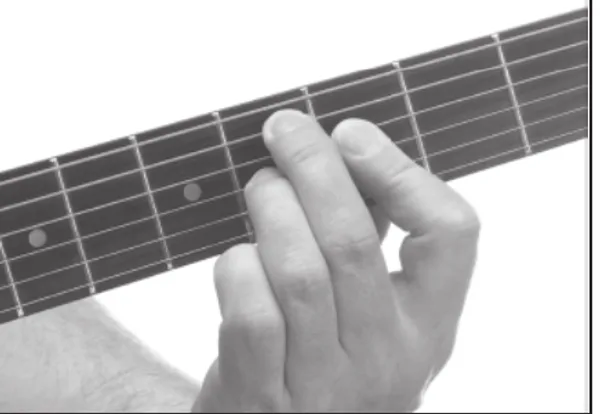 D♭7♭9 chord — a hand playing it on the guitar fretboard