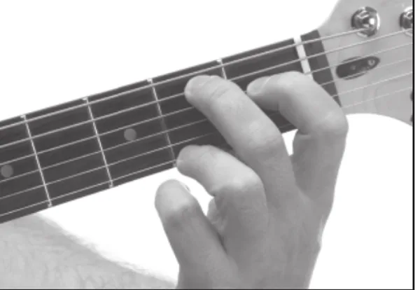 Em9(maj7) chord — a hand playing it on the guitar fretboard
