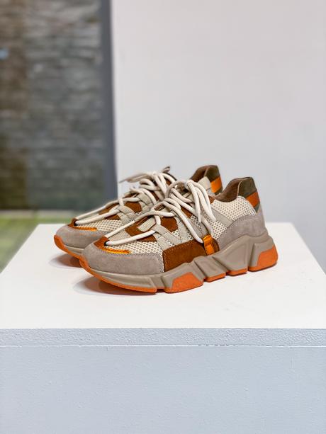 DWRS Sneaker Los Angeles Beige/Cognac - Lynny's Boutique