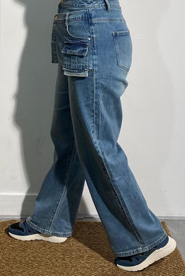 Toxik Jeans Double Pocket Effect Blue Stone - Afbeelding 6