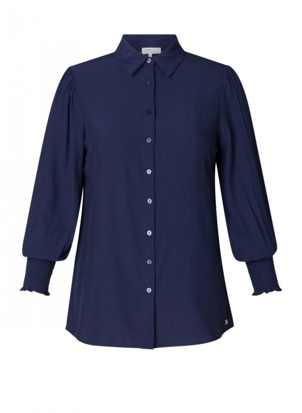 Ivy Beau Blouse Blue "Taria" - Afbeelding 5