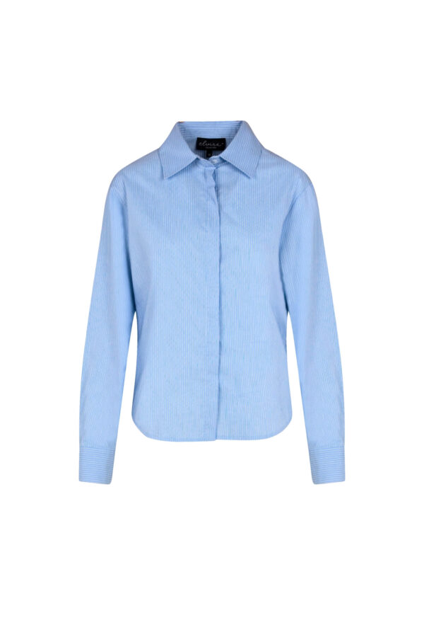 Elvira Collections Blouse Fien Blue Stripe - Afbeelding 4