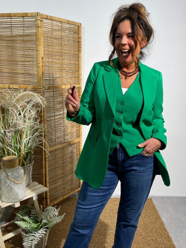 Biba Gilet Groen - Afbeelding 5