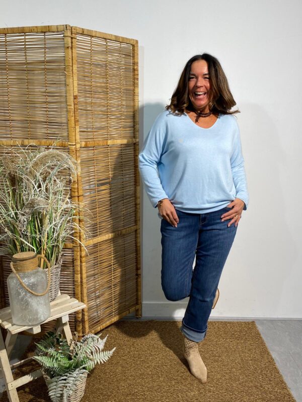 Fashion Tui "Nora" Lichtblauw - Afbeelding 2