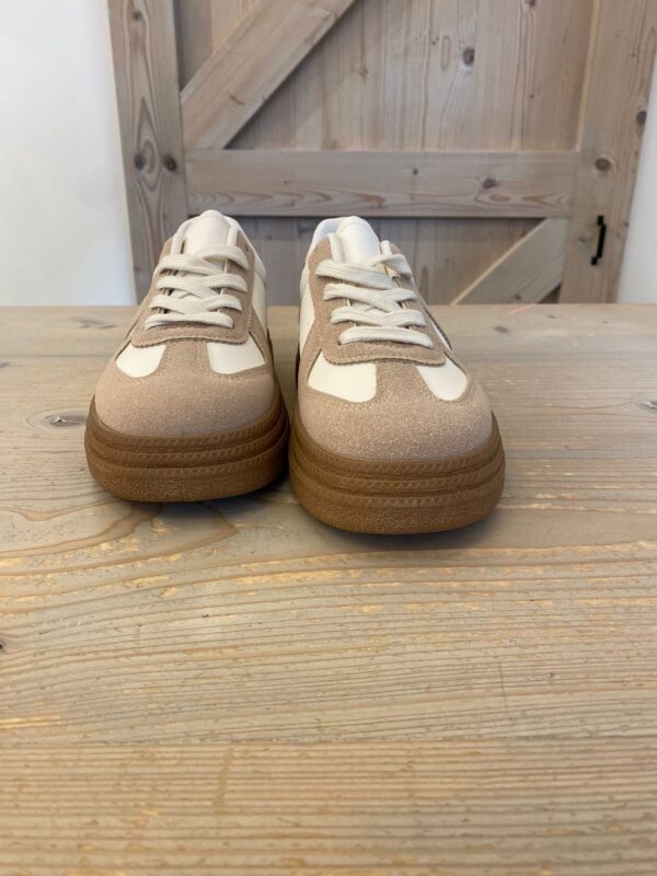 Sneaker  Offwhite/Taupe - Afbeelding 2