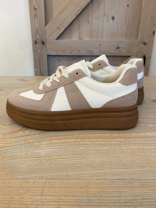 Sneaker  Offwhite/Taupe