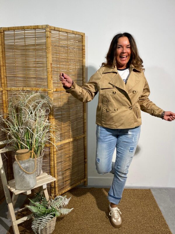 Ivy Beau Jacket Sand "Tifani" - Afbeelding 2