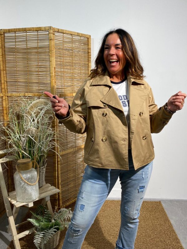 Ivy Beau Jacket Sand "Tifani"