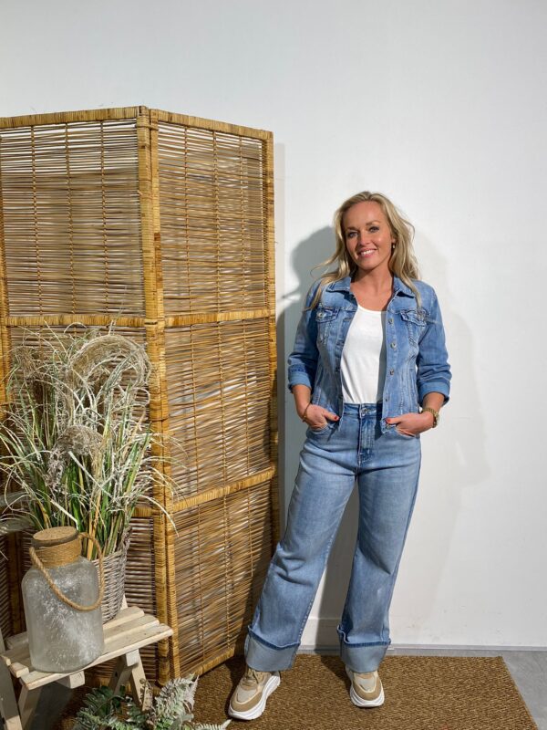 Kathy Jeans Jacket Denim Blue X211 - Afbeelding 2