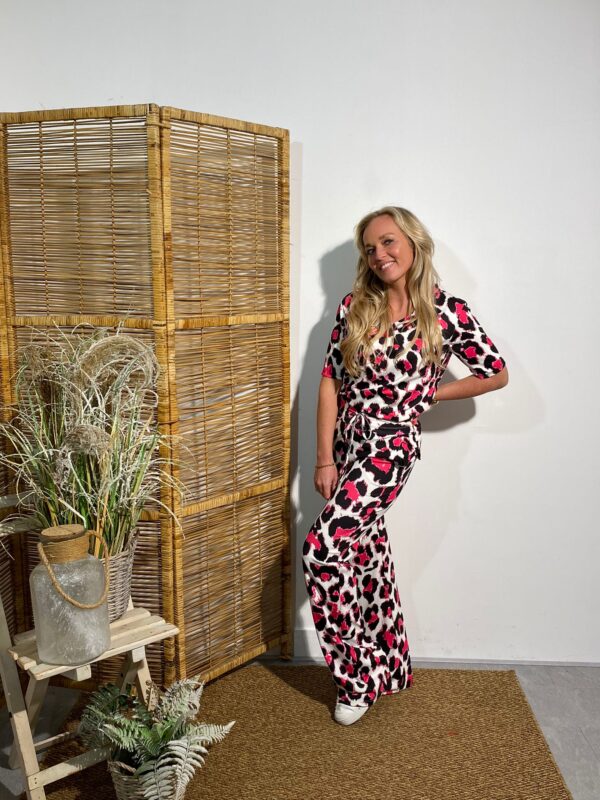 New Collection Travel Top Panter Pink
