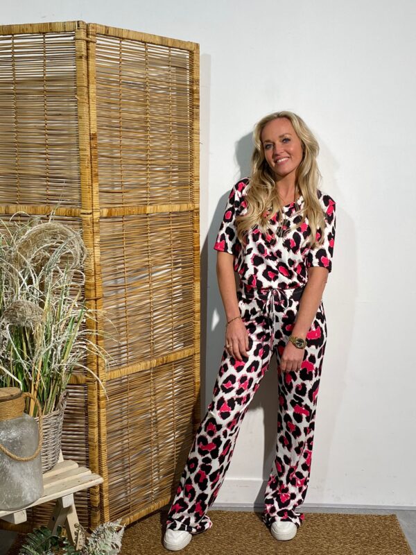 New Collection Travel Top Panter Pink - Afbeelding 3