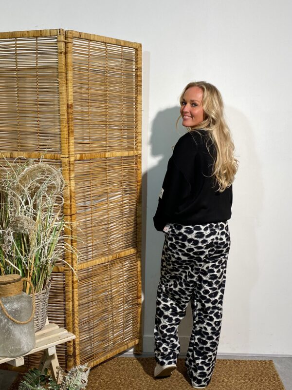 NC Broek Panter Zwart/Wit/Grijs - Afbeelding 10