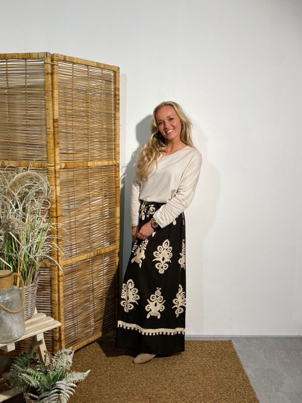BS Rok Zwart/Beige - Afbeelding 2