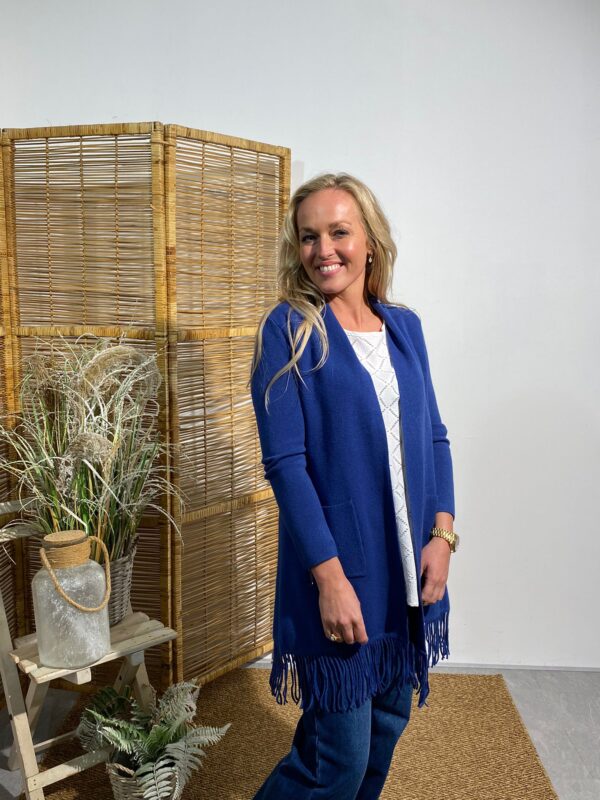 Evelyn Vest Blauw - Afbeelding 3