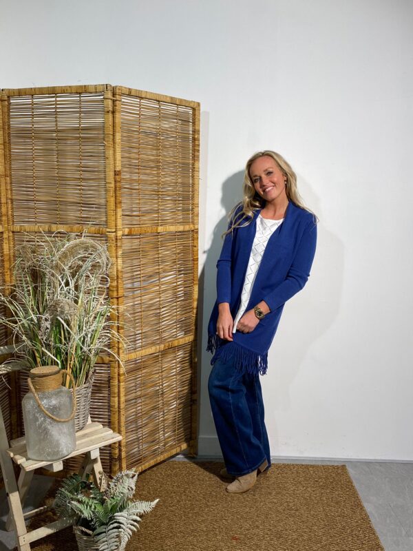 Evelyn Vest Blauw - Afbeelding 2