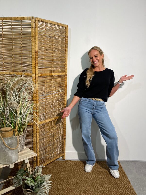 Viki Design Trui "Lindy" Zwart - Afbeelding 2