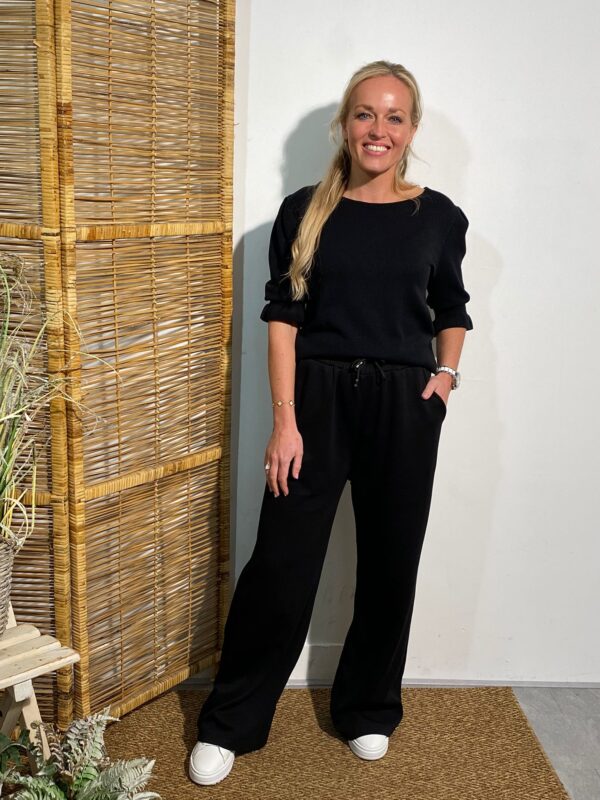 Blenco Casual Broek Zwart