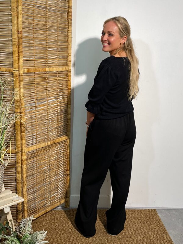 Blenco Casual Broek Zwart - Afbeelding 3