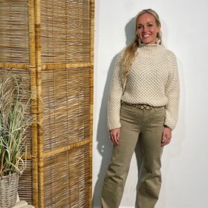 Gemma Ricceri Wide Leg Beige