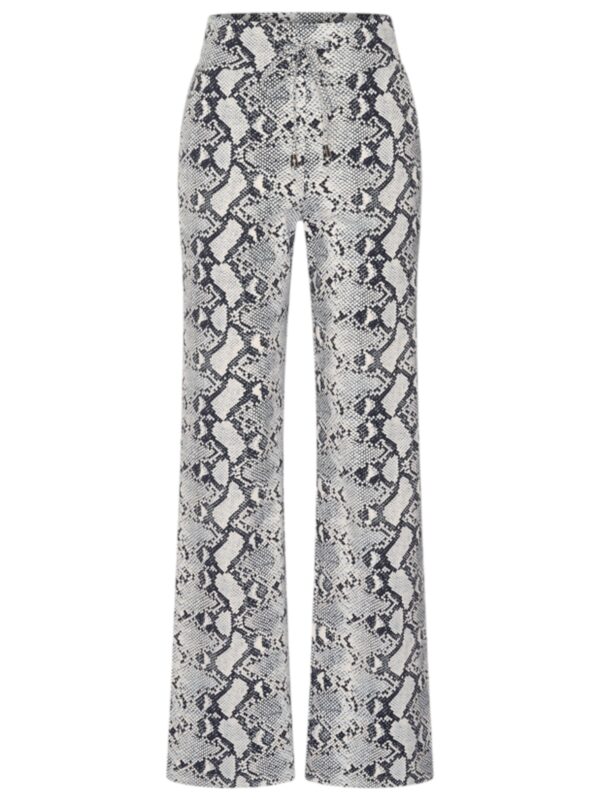 Mi Piace Travel Flared Trouser Snake Dark Blue/Light Blue/Kit 202089 - Afbeelding 6