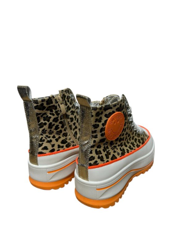 Sneaker Hoog Panter Oranje - Afbeelding 2