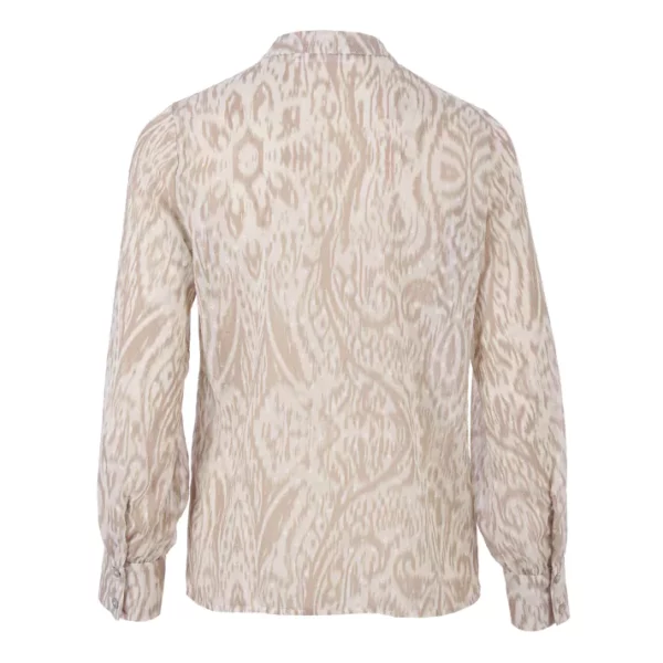 Enjoy Zand Blouse Structuur Allover Print - Afbeelding 6