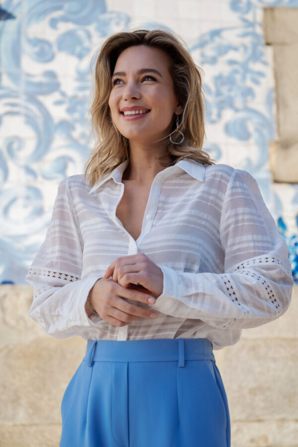 Elvira Collections Blouse Paula Offwhite