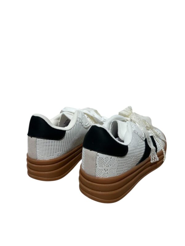 Sneaker  Offwhite/Zwart - Afbeelding 2