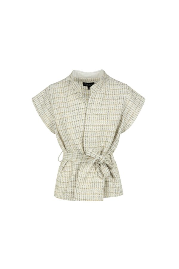 Elvira Collections Gilet Romee Boucle Spring - Afbeelding 2