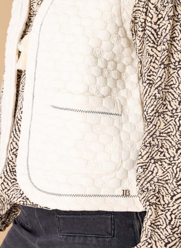 Ivy Beau Gilet Phille Offwhite - Afbeelding 7