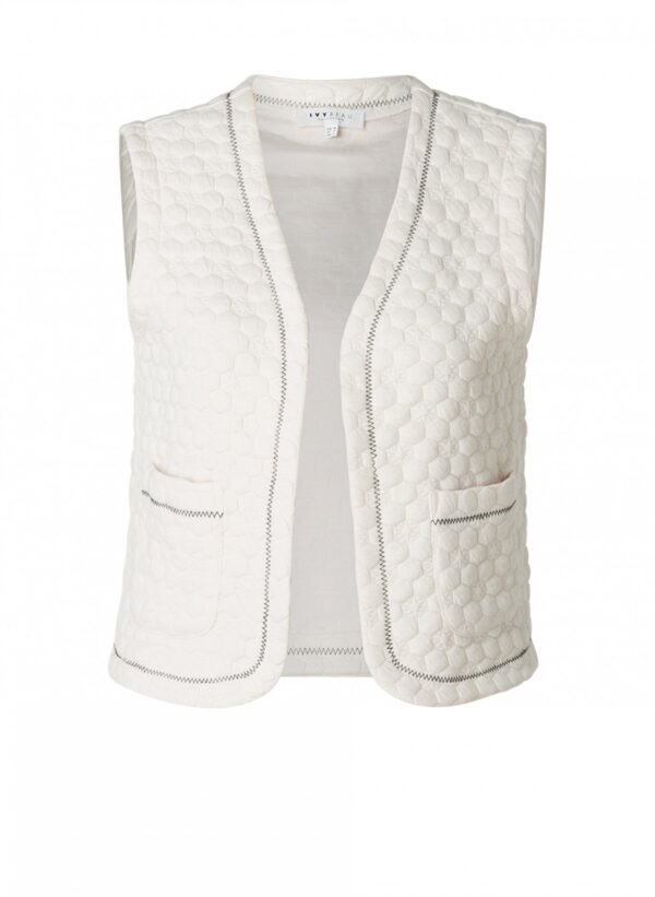 Ivy Beau Gilet Phille Offwhite - Afbeelding 8