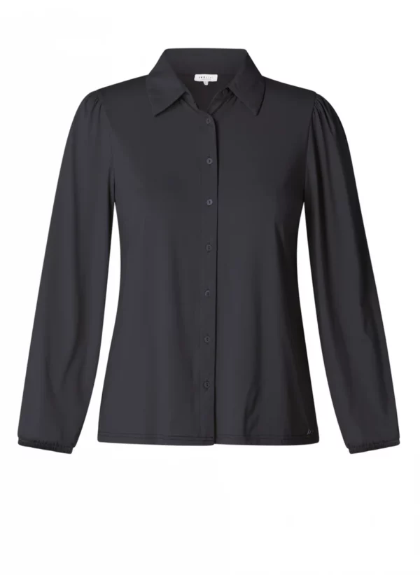 Ivy Beau Travel Blouse Pebbe Nearly Black - Afbeelding 5