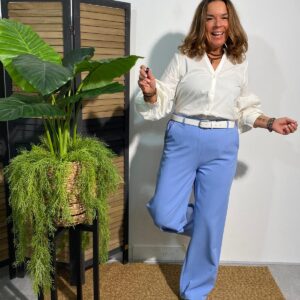Elvira Collections Trouser Maya Ice Blue
