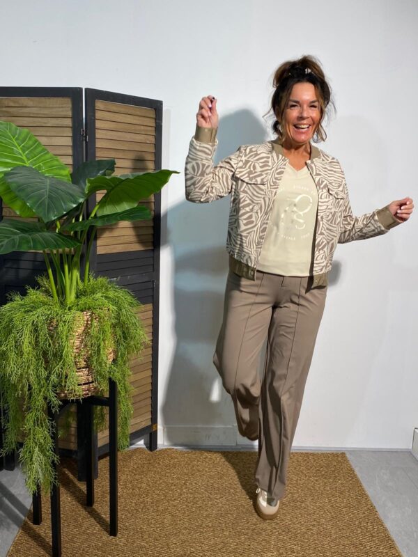 Zoso Travel Sand/Taupe Jacket Prisca