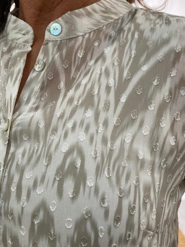 Enjoy Zand Blouse Structuur Allover Print - Afbeelding 4
