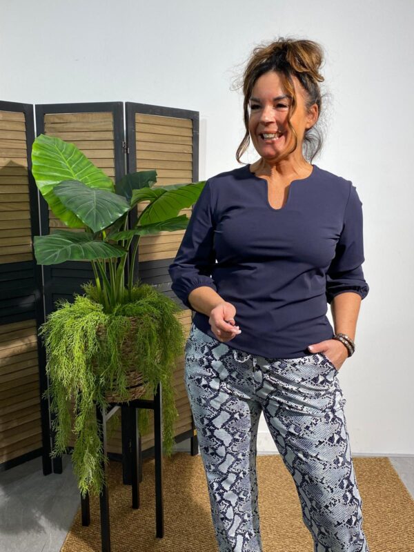 Mi Piace Dark Blue Travel Top 202027 - Afbeelding 3