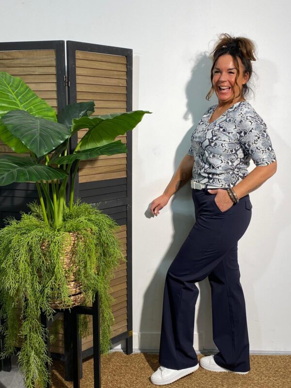 Mi Piace Travel Trouser Dark Blue - Afbeelding 6