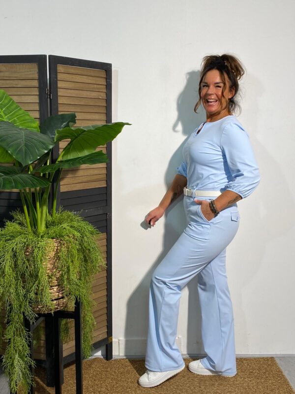 Mi Piace Light Blue Travel Top 202027 - Afbeelding 8