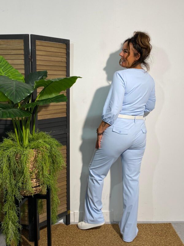 Mi Piace Light Blue Travel Top 202027 - Afbeelding 2