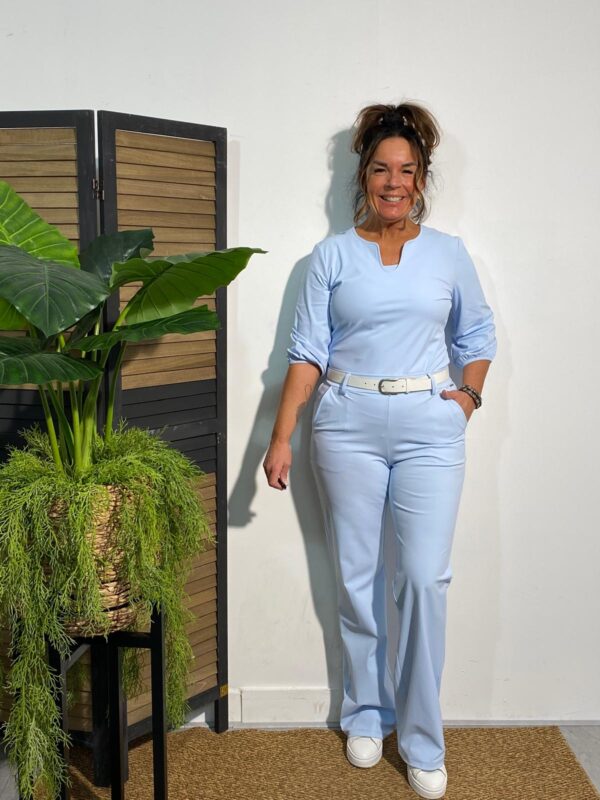 Mi Piace Light Blue Travel Top 202027 - Afbeelding 7