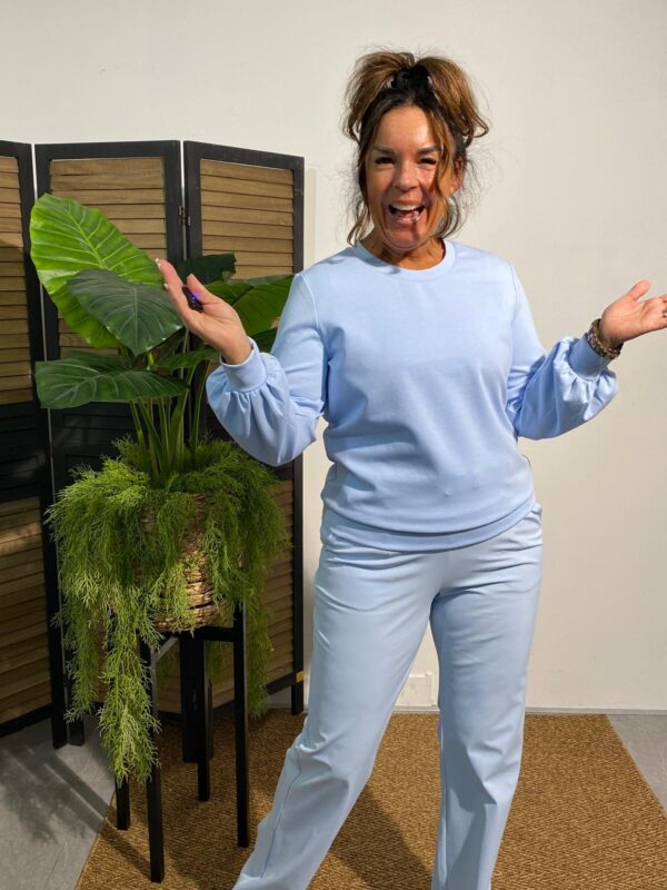 Mi Piace Sweater Light Blue 202254 - Afbeelding 3